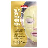 Purederm, Gold Emu Hyro Pure Gel Beauty Mask, 1 тканевая маска, 24 г (0,84 унции)