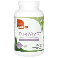 Zahler, PureWay-C, 500 mg, 250 Capsules