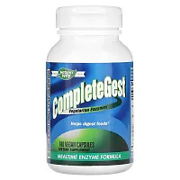 Nature&#x27;s Way, CompleteGest, Mealtime Enzyme Formula, 180 Vegan Capsules