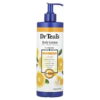 Dr. Teal&#x27;s, Body Lotion, Moisture + Radiant, Citrus, 18 fl oz (532 ml)