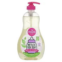 Dapple Baby, Bottle &amp; Dish Soap, Sweet Lavender, 16.9 fl oz (500 ml)