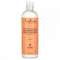 SheaMoisture, Illuminating Body Lotion, Coconut & Hibiscus with Songyi Mushroom, 13 fl oz (384 ml)