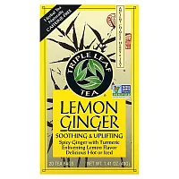 Triple Leaf Tea, Lemon Ginger Tea, 20 Tea Bags, 1.41 oz (40 g)