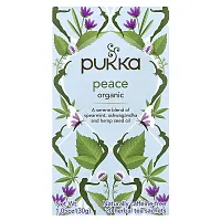 Pukka Herbs, Organic Herbal Tea, Peace, Caffeine-Free, 20 Sachets, 1.05 oz (30 g)