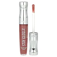 Rimmel London, Stay Glossy Lip Gloss, 450 Pink About It, 0.18 fl oz (5.5 ml)