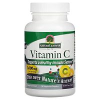 Nature's Answer, Vitamin C, 1,000 mg, 100 Vegetarian Capsules