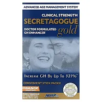 MHP, Secretagogue-Gold, Orange, 30 Stick Packs, 0.53 oz (14.9 g) Each