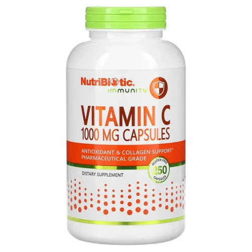 NutriBiotic, Immunity, Vitamin C, 1,000 mg, 250 Capsules