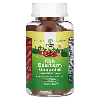 Nature&#x27;s Craft, Kids Elderberry Gummies, Raspberry , 60 Gummies