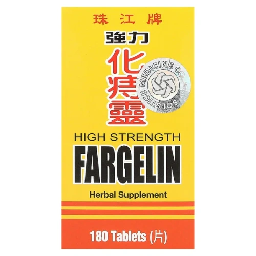 Chu Kiang Brand, Fargelin, High Strength, 180 Tablets