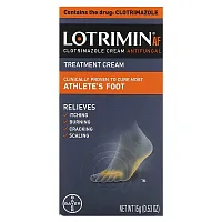 Lotrimin, Athlete&#x27;s Foot Antifungal Cream, 0.53 oz (15 g)