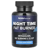 MAV Nutrition, Night Time Fat Burner , 60 Capsules