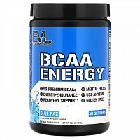 EVLution Nutrition, BCAA ENERGY, голубая малина, 291 г (10,26 унции)