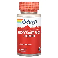 Solaray, Red Yeast Rice CoQ-10, 60 VegCaps