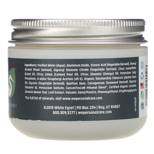 White Egret Personal Care, Man Scrub, 2 oz (59 ml) фото 2