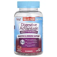 Schiff, Digestive Advantage®, Daily Probiotic Gummies, Superfruit Blend, 90 Gummies