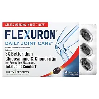 Purity Products, Flexuron, Daily Joint Care, 30 Softgels