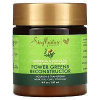 SheaMoisture, Power Greens Reconstructor, моринга и авокадо, 227 г (8 унций)