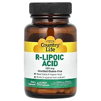 Country Life, R-Lipoic Acid, 100 mg, 60 Vegan Capsules