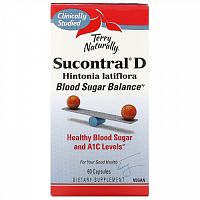 Terry Naturally, Sucontral D, 60 капсул