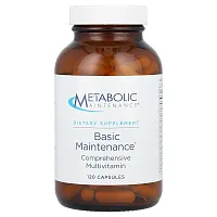 Metabolic Maintenance, Basic Maintenance, 120 Capsules