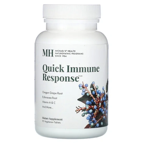 Michael&#x27;s Naturopathic, Quick Immune Response, 90 Vegetarian Tablets