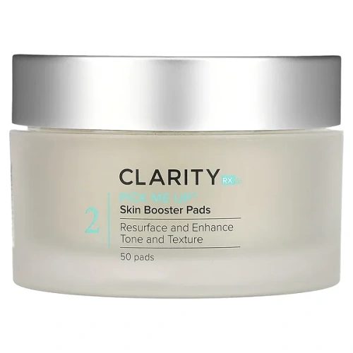 ClarityRx, Pick Me Up, Skin Booster Pads, 50 Pads