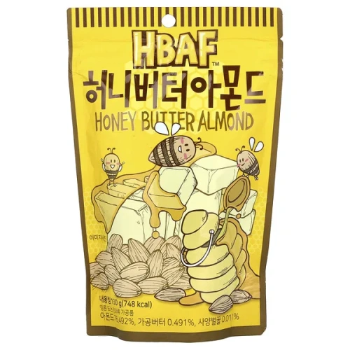 HBAF, Honey Butter Almond, 4.23 oz (120 g)