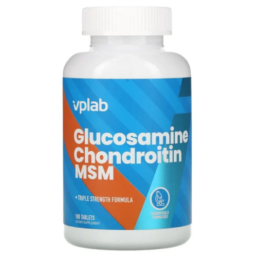 VPLab Glucosamine Chondroitin Msm 180 таблеток фото 2