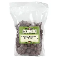 Bergin Fruit and Nut Company, Chocolate Double Dip Peanuts, 16 oz (454 g)