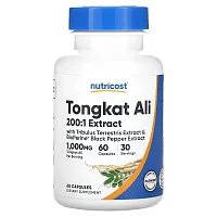 Nutricost, Tongkat Ali, 1,000 mg, 60 Capsules (500 mg per Capsule)