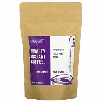 Waka Coffee, Растворимый кофе из 100% арабики, сублимированный индийский кофе, легкая обжарка, 99 г (3,5 унции)