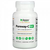 Jigsaw Health, Pureway-C Plus с L-лизином и Quercefit®, 120 капсул