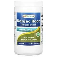 Best Naturals, Konjac Root Glucomannan, 1 lb (454 g)