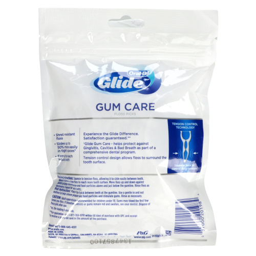 Oral-B, Glide, Gum Care, Floss Picks, 30 Count фото 2