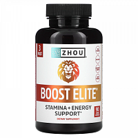 Zhou Nutrition, Boost Elite`` 90 растительных капсул