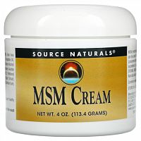 Source Naturals, Крем МСМ, 4 унции (113.4 г)