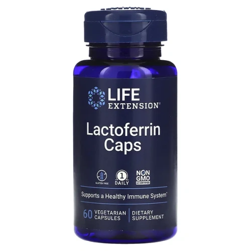 Life Extension, Lactoferrin Caps, 60 Vegetarian Capsules