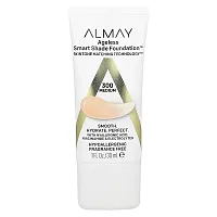 Almay, Ageless Smart Shade Foundation, 300 Medium, 1 fl oz (30 ml)