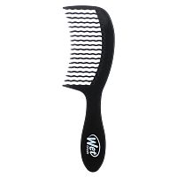 Wet Brush, Расческа для распутывания волос, черный, 1 гребешок