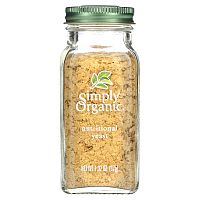 Simply Organic, Органические, питательные дрожжи, 1,32 унц. (37 г)