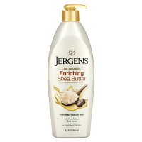 Jergens, Enriching Shea Butter, увлажняющий лосьон с маслом ши, 496 мл