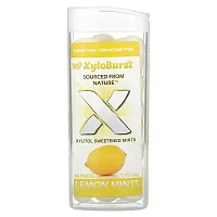 Xyloburst, Xylitol Sweetened Mints, Lemon, 60 Pieces