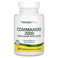 NaturesPlus, Commando 2000, 60 Tablets