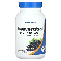 Nutricost, Resveratrol, 700 mg, 120 Capsules (350 mg per Capsule)