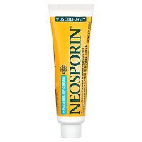 Neosporin, Крем двойного действия, обезболивающий крем, 1 унция (28,3 г)