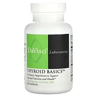 DaVinci Laboratories of Vermont, Thyroid Basics, 120 Capsules