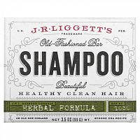 J.R. Liggett's, Old Fashioned Shampoo Bar, травяная формула, 99 г (3,5 унции)