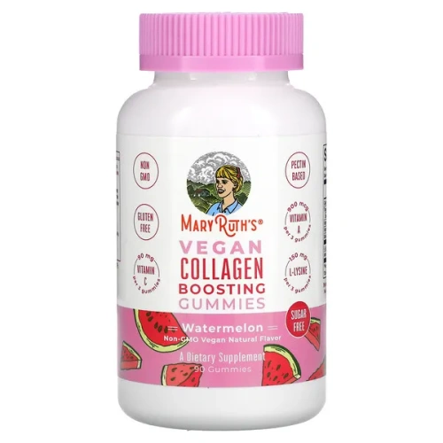 MaryRuth&#x27;s, Vegan Collagen Boosting Gummies, Watermelon, 90 Gummies