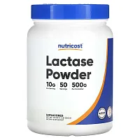 Nutricost, Lactase Powder, Unflavored, 17.9 oz (500 g)